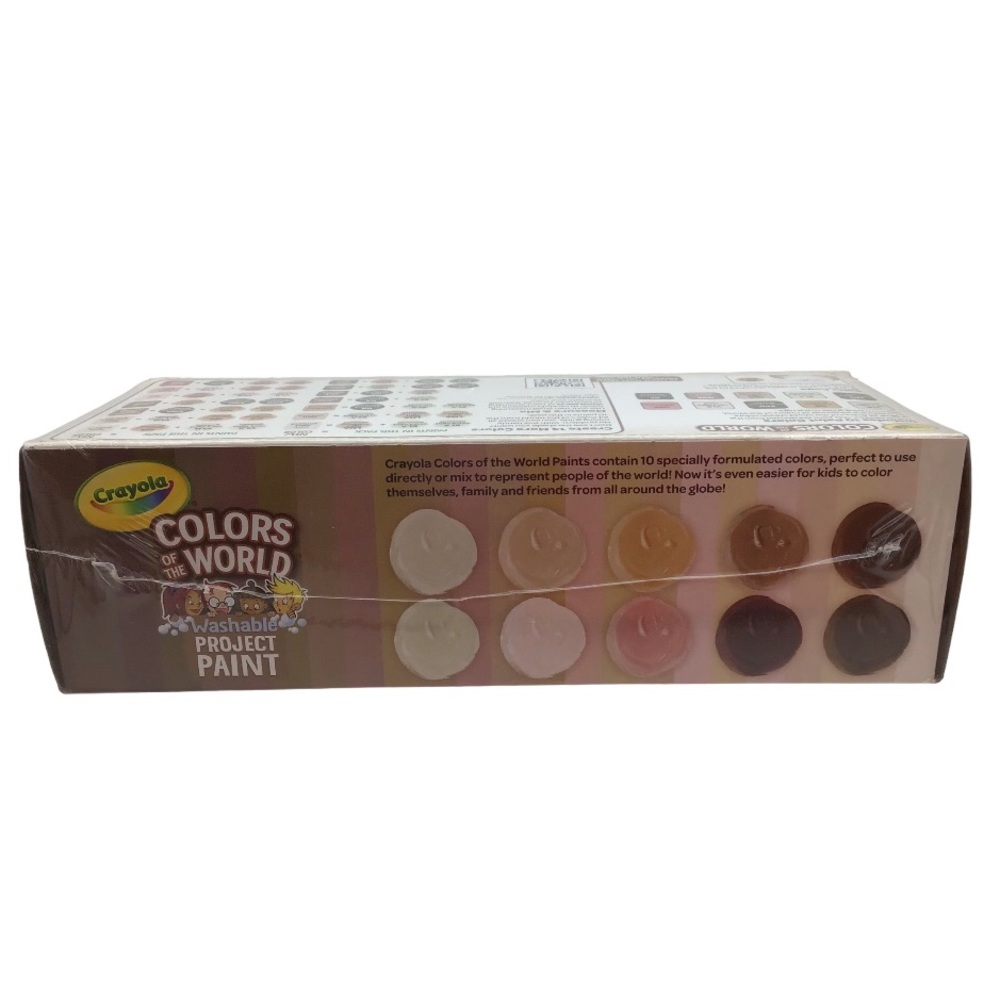 Crayola Colors of the World Washable Project Paint 10 count (NWT) - Picture 9 of 15